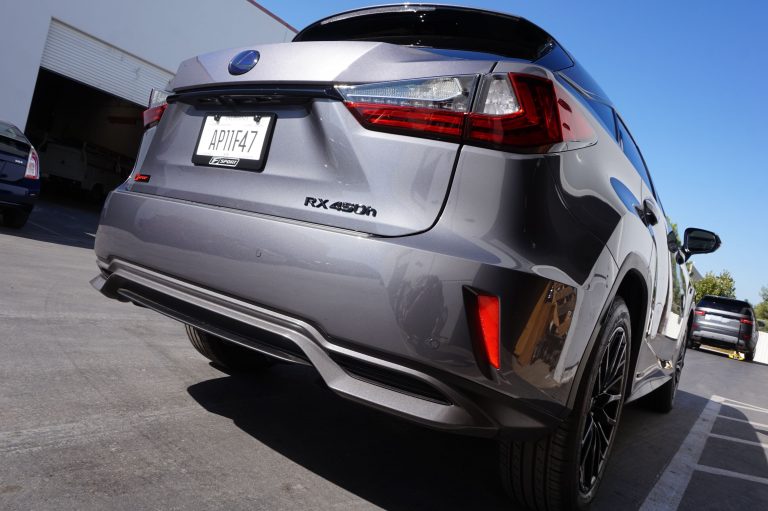 lexus rx 450h chrome delete