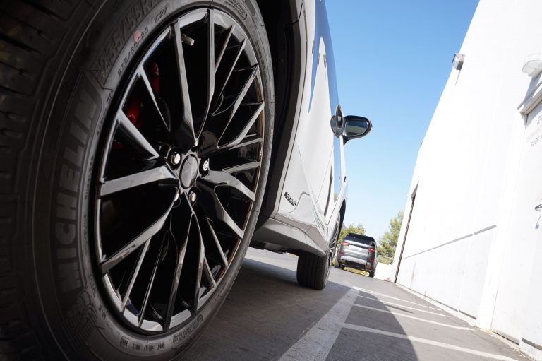 gloss black fusion powder coated wheels